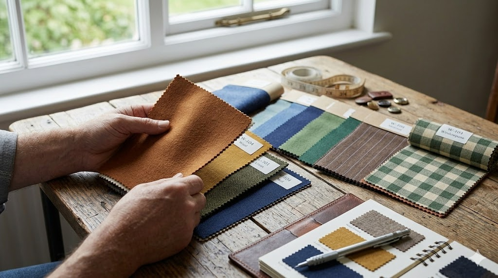 Fabric sample selection — FABRIC SAMPLE LAB KOBE